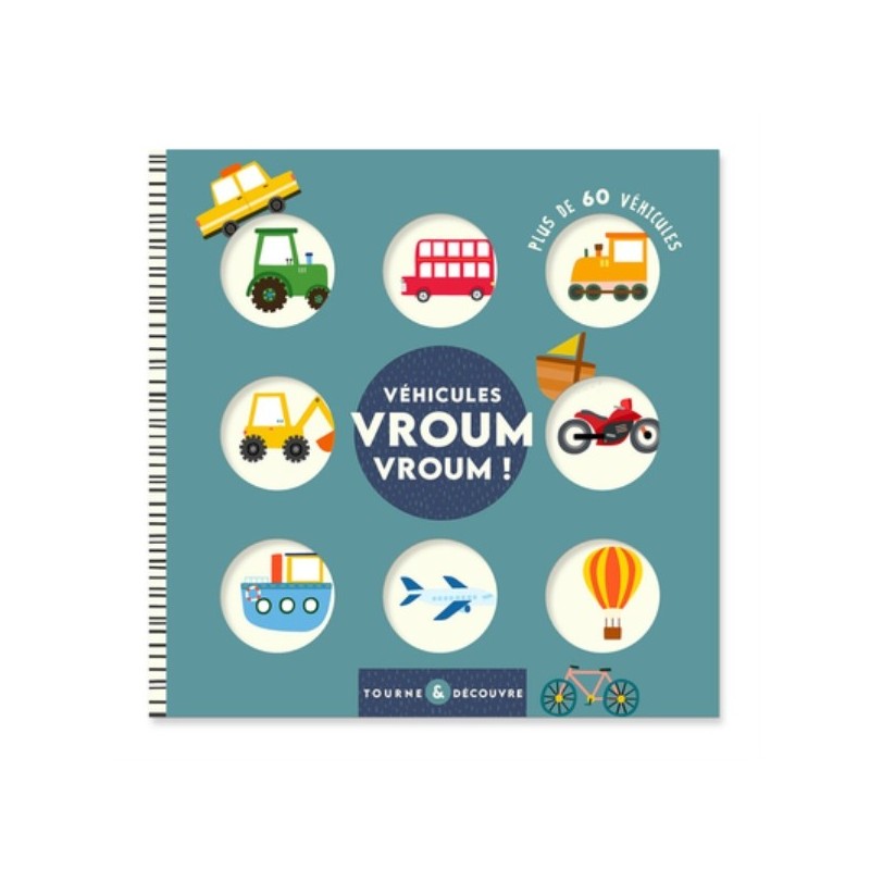 TOURNE ET DECOUVRE - VEHICULES VROUM VROUM