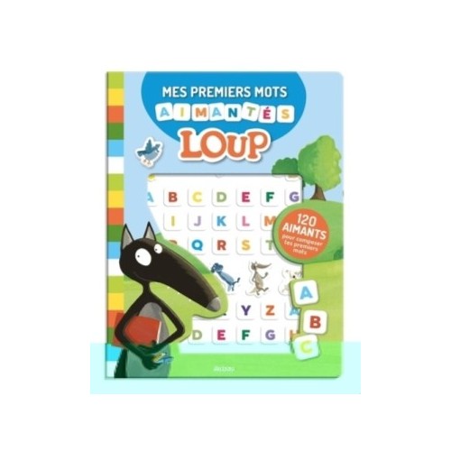 MON AVENTURE AIMANTEE - MES PREMIERS MOTS AIMANTES LOUP