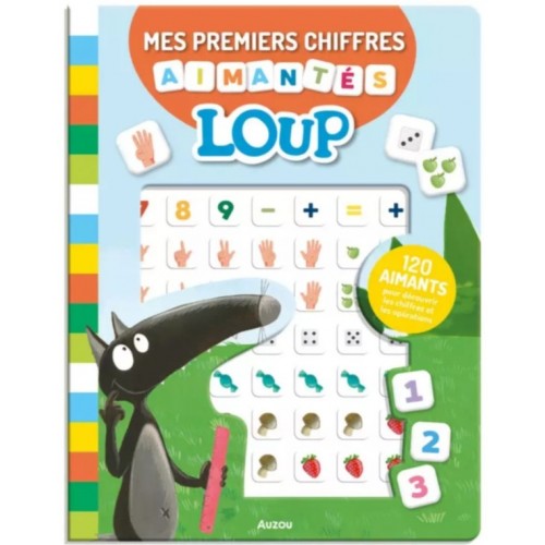 MES PREMIERS CHIFFRES AIMANTES LOUP