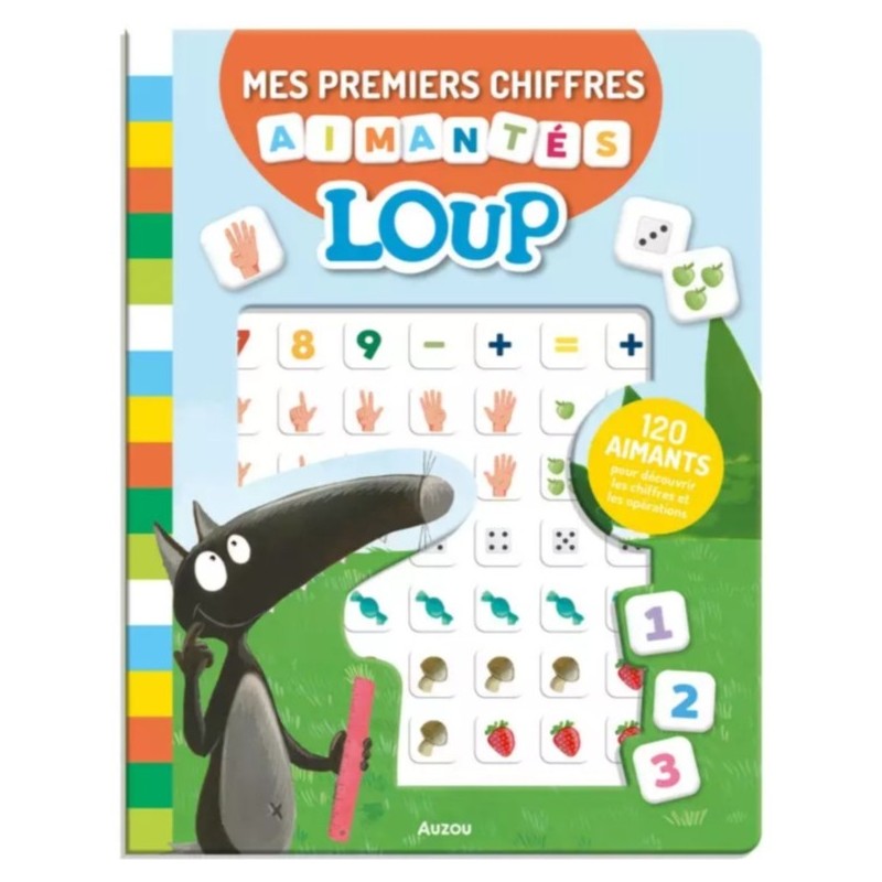 MES PREMIERS CHIFFRES AIMANTES LOUP