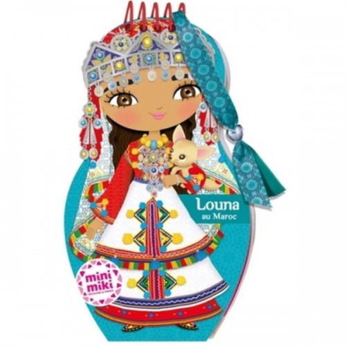 MINIMIKI - CARNET CREATIF - LOUNA AU MAROC NOUVELLE EDITION - 2025