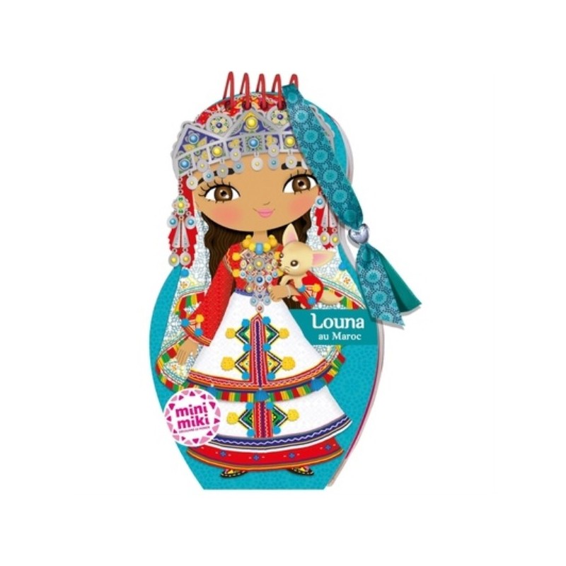MINIMIKI - CARNET CREATIF - LOUNA AU MAROC NOUVELLE EDITION - 2025