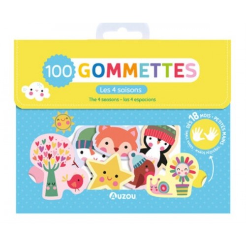 MA POCHETTE DE 100 GOMMETTES - LES 4 SAISONS