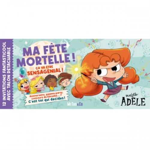 LES NOUVELLES CARTES D&#039;INVITATION MORTELLE ADELE