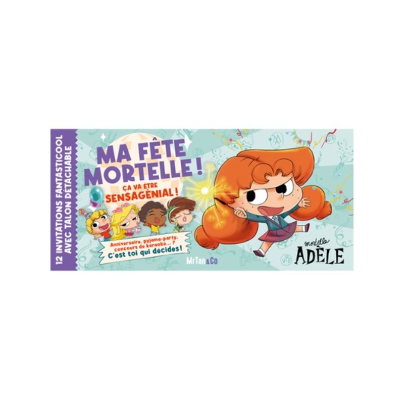 LES NOUVELLES CARTES D'INVITATION MORTELLE ADELE