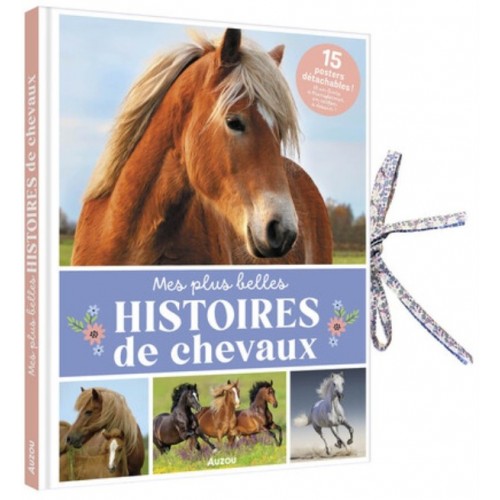 LIVRE-POSTER : MES HISTOIRES DE CHEVAUX