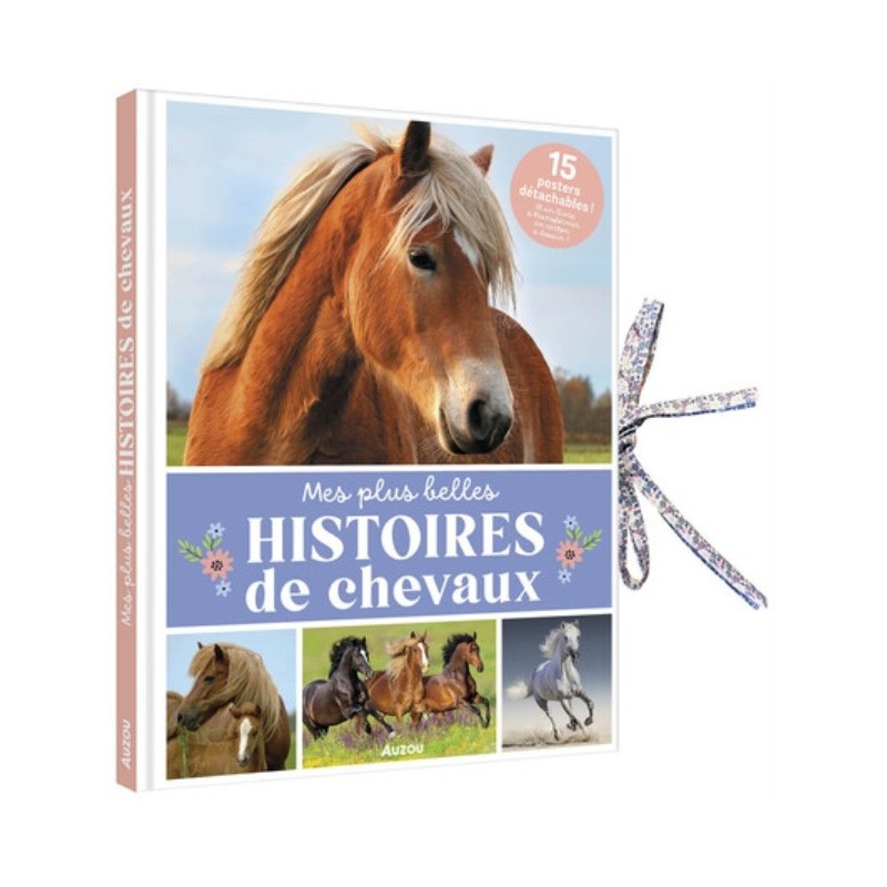 LIVRE-POSTER : MES HISTOIRES DE CHEVAUX