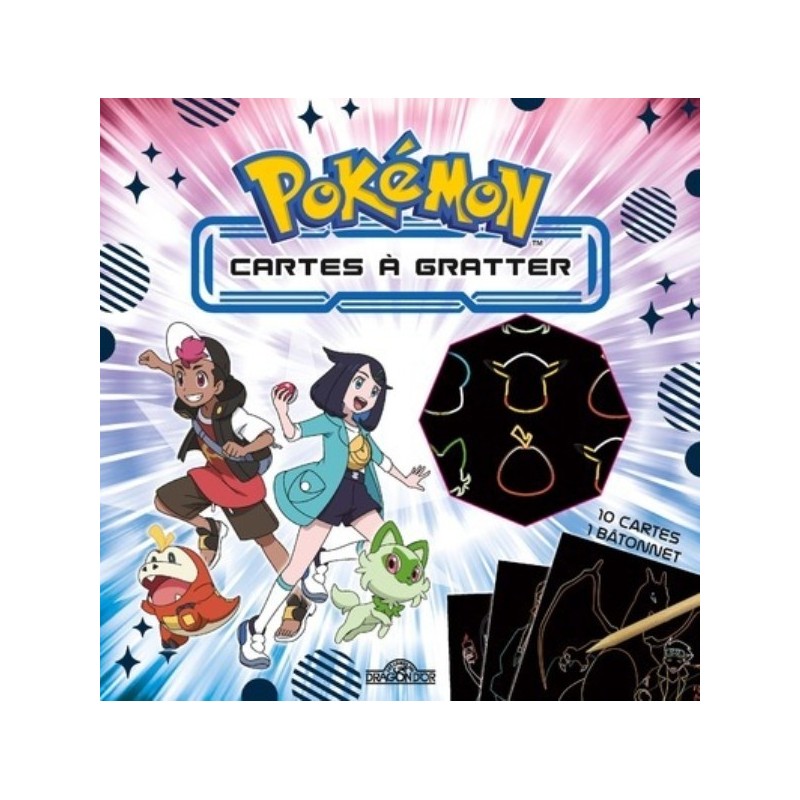 POKEMON - CARTES A GRATTER - RHOD ET LIKO