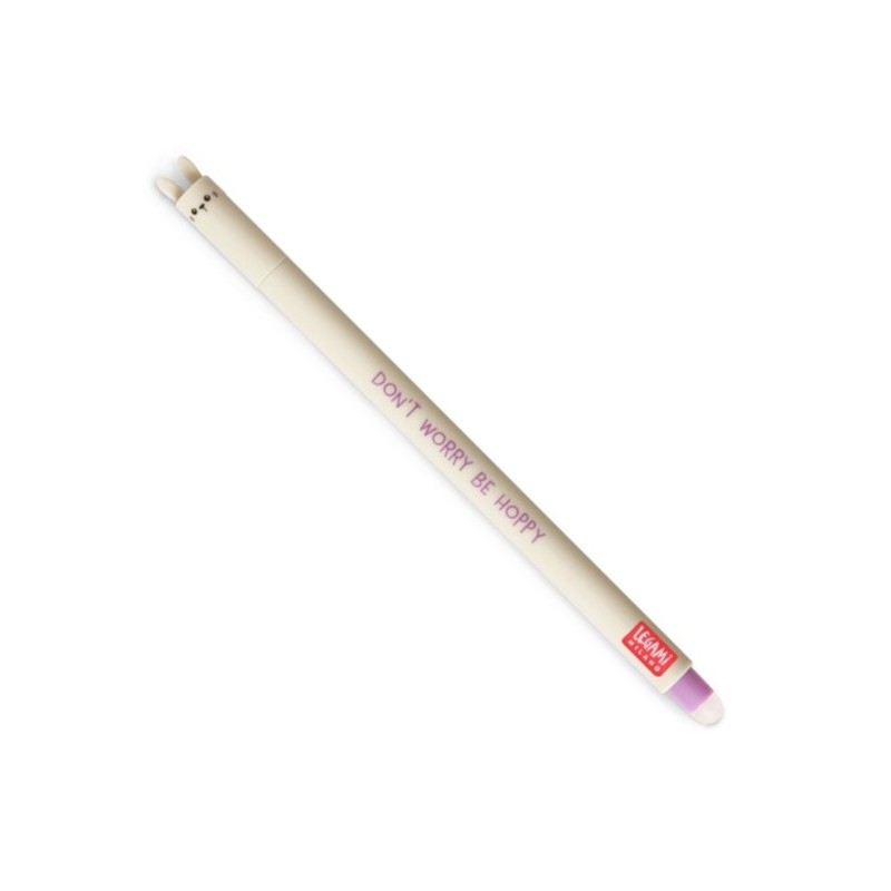 STYLO A ENCRE GEL EFFACABLE LAPIN