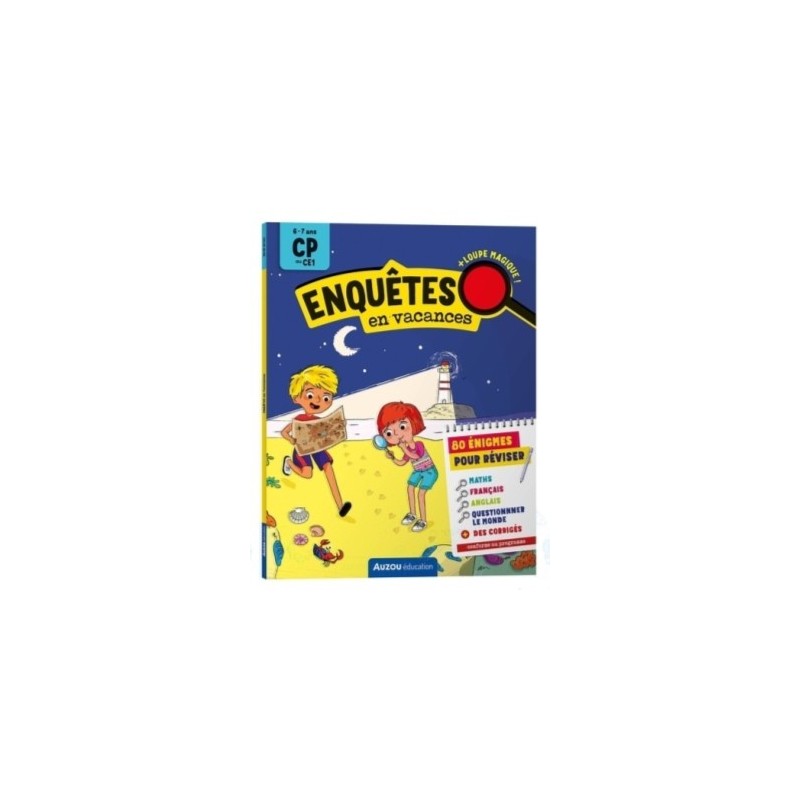 ENQUETES EN VACANCES - DU CP AU CE1