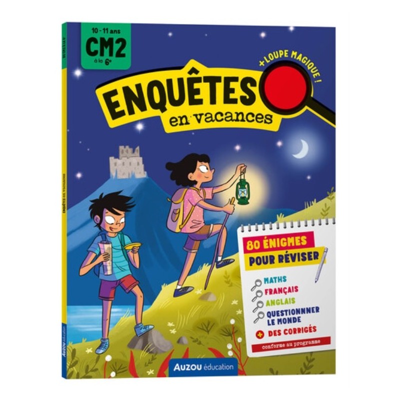 ENQUETES EN VACANCES - DU CM2 A LA 6E