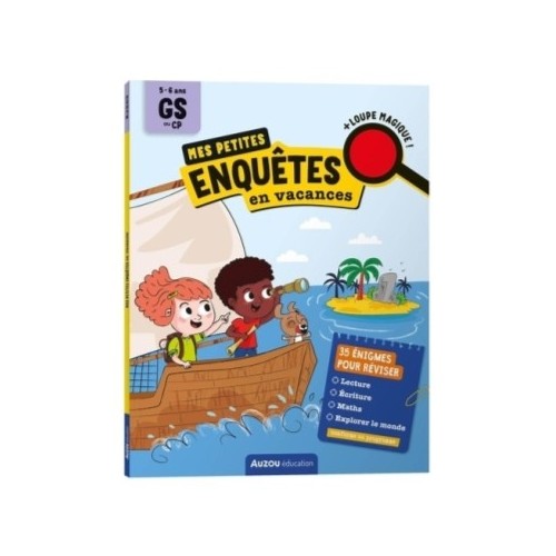 MES PETITES ENQUETES EN VACANCES - DE LA GS AU CP - CAHIER DE VACANCES 2024