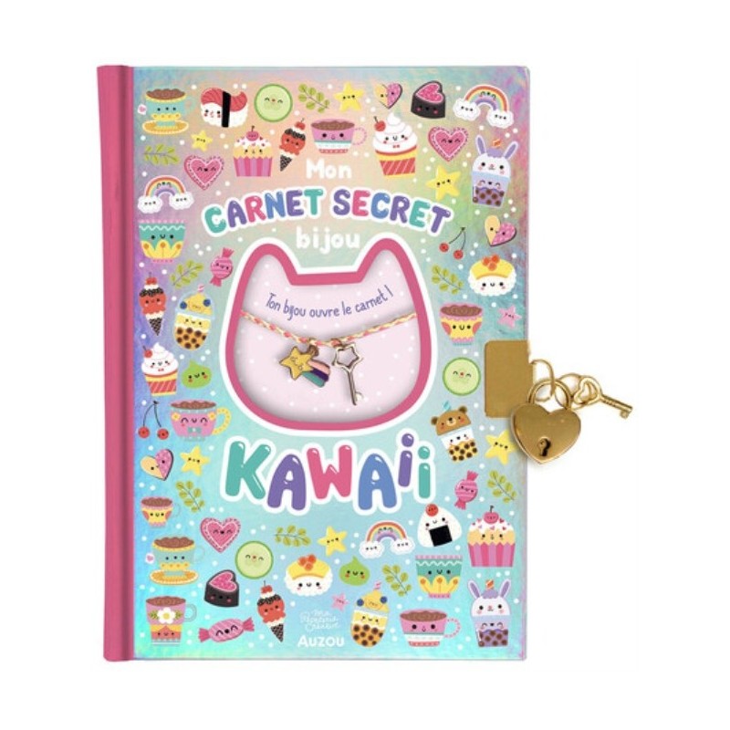 CARNET SECRET JOURNAL INTIME - MON CARNET SECRET BIJOU KAWAII