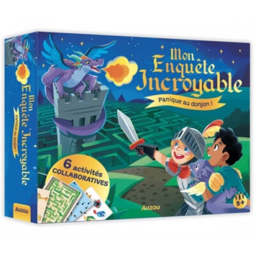 MON ENQUETE INCROYABLE - PANIQUE AU DONJON !