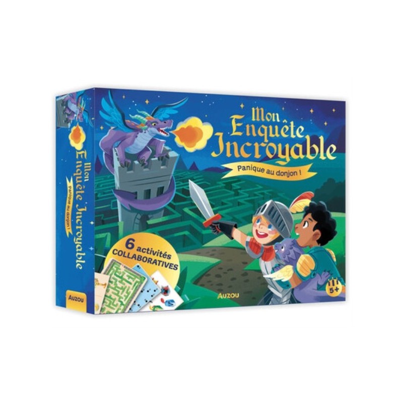 MON ENQUETE INCROYABLE - PANIQUE AU DONJON !
