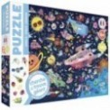 PUZZLE 100 PIECES - CHERCHE ET TROUVE - DANS L'ESPACE
