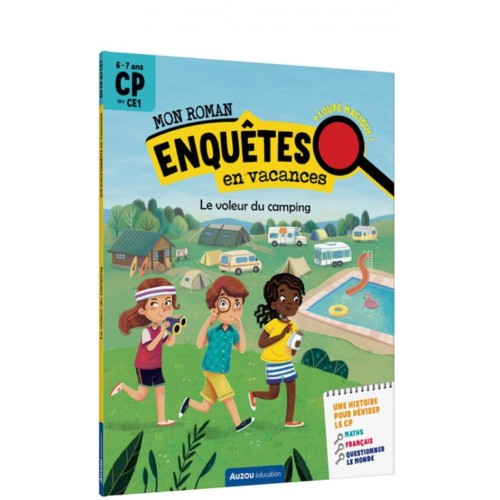 MON ROMAN - ENQUETES CP - LE VOLEUR DU CAMPING