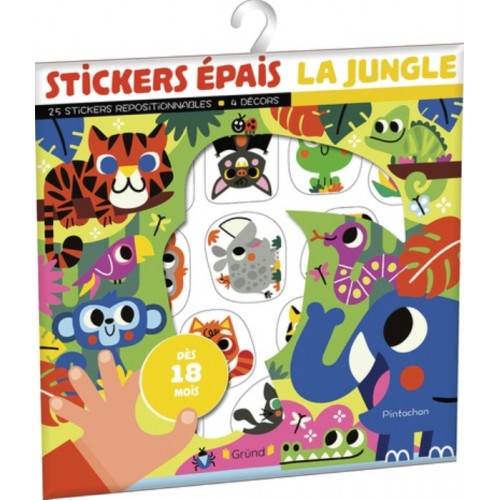 STICKERS EPAIS - LA JUNGLE