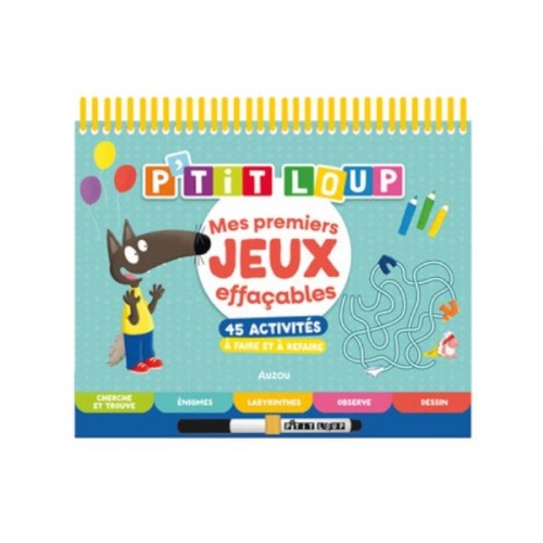 P&#039;TIT LOUP - MES PREMIERS JEUX EFFACABLES