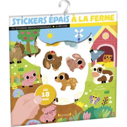 STICKERS EPAIS - LA FERME