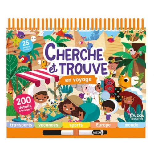 CHERCHE ET TROUVE - EN VOYAGE