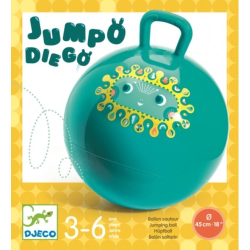 BALLON SAUTEUR JUMPO DIEGO 45 CM