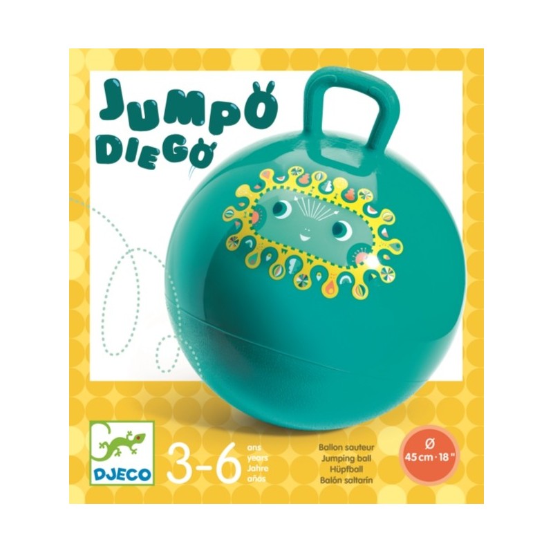 BALLON SAUTEUR JUMPO DIEGO 45 CM