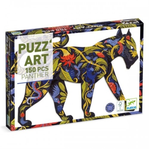 PUZZLE 150 PIECES ART PANTHERE