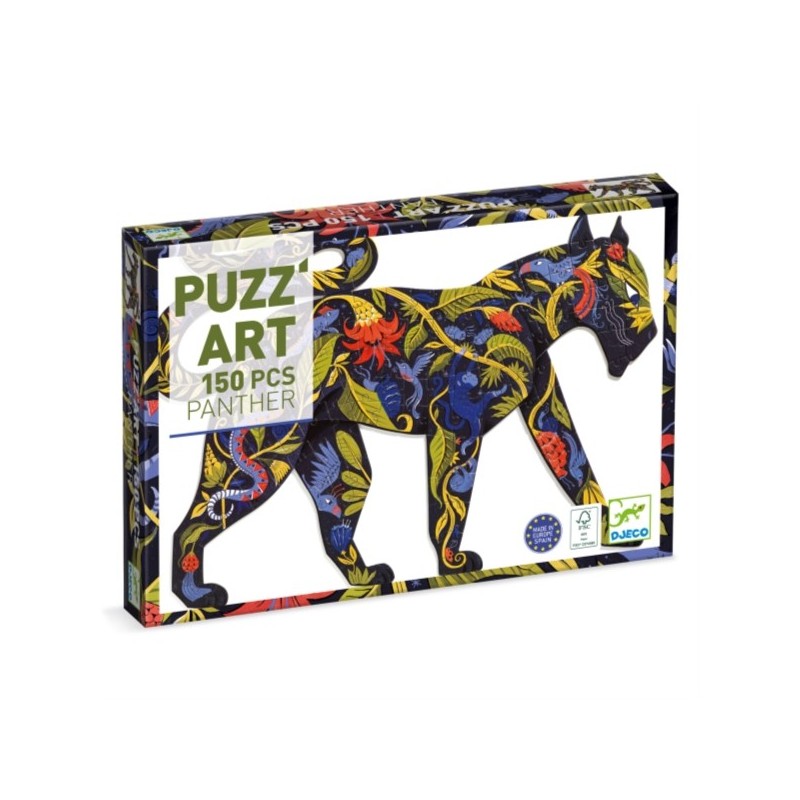 PUZZLE 150 PIECES ART PANTHERE