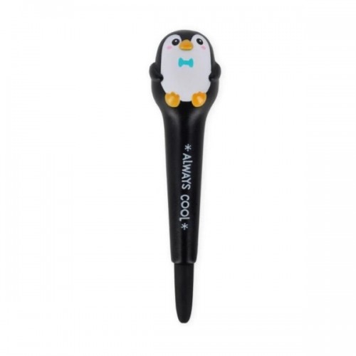 STYLO A ENCRE GEL ANTISTRESS SQUEEZIES - PENGUIN