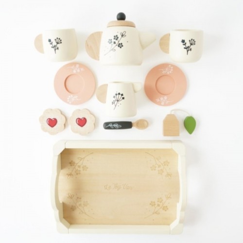 SET DE THE ET PLATEAU - 12 PIECES
