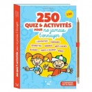 250 QUIZ & ACTIVITES POUR NE JAMAIS T ENNUYER ! - CRAYON OFFERT