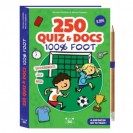 250 QUIZ ET DOCS 100% FOOT - CRAYON OFFERT