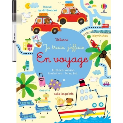 EN VOYAGE - JE TRACE, J&#039;EFFACE - DES 3 ANS