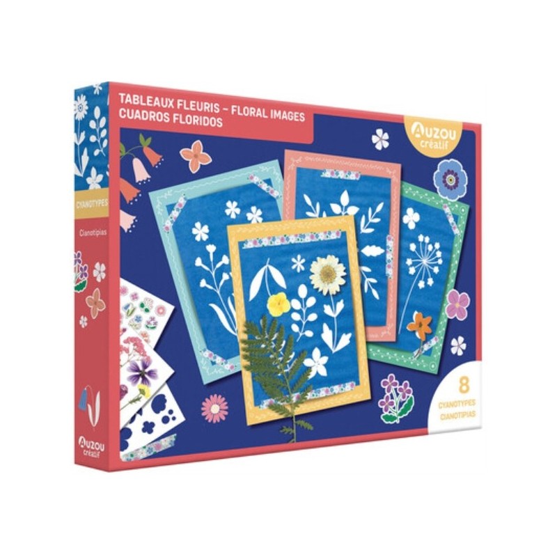 MON COFFRET D'ARTISTE - TABLEAUX FLEURIS