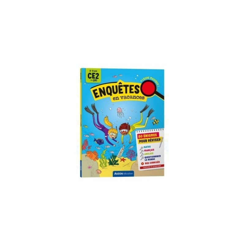 ENQUETES EN VACANCES - DU CE2 AU CM1