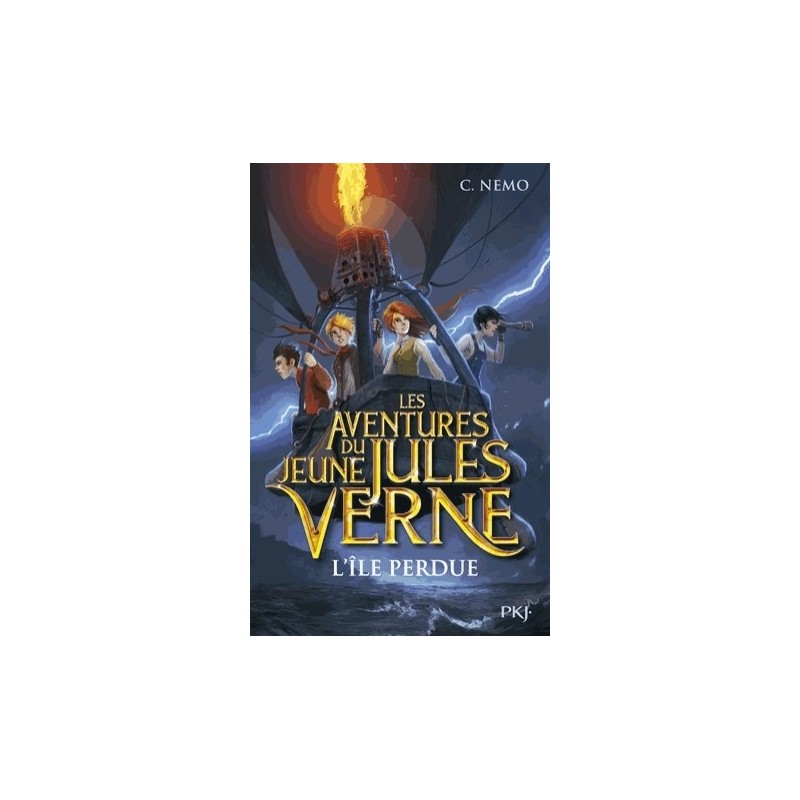 LES AVENTURES DU JEUNE JULES VERNE T01 - L'ILE PERDUE