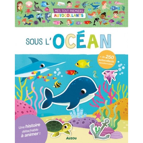MES TOUT PREMIERS AUTOCOLLANTS - SOUS L&#039;OCEAN