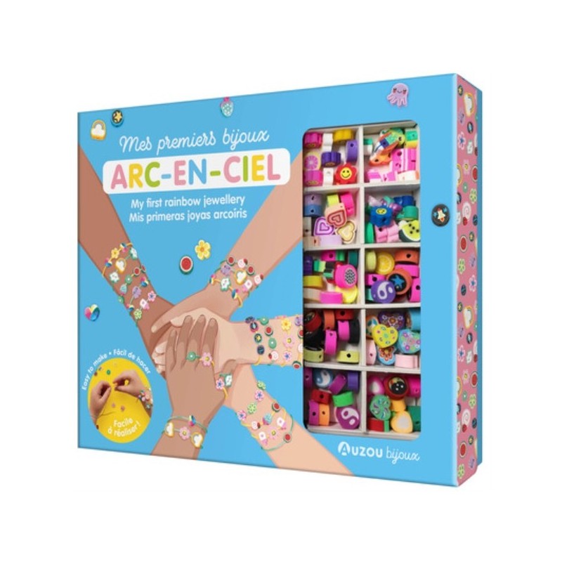 MES PREMIERS BIJOUX ARC-EN-CIEL