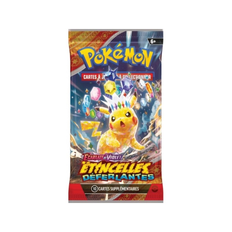 BLISTER DE 10 CARTES POKEMON ETINCELLES DEFERLENTES