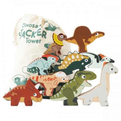 DINOSAURES A EMPILER - 10 PIECES