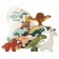 DINOSAURES A EMPILER - 10 PIECES