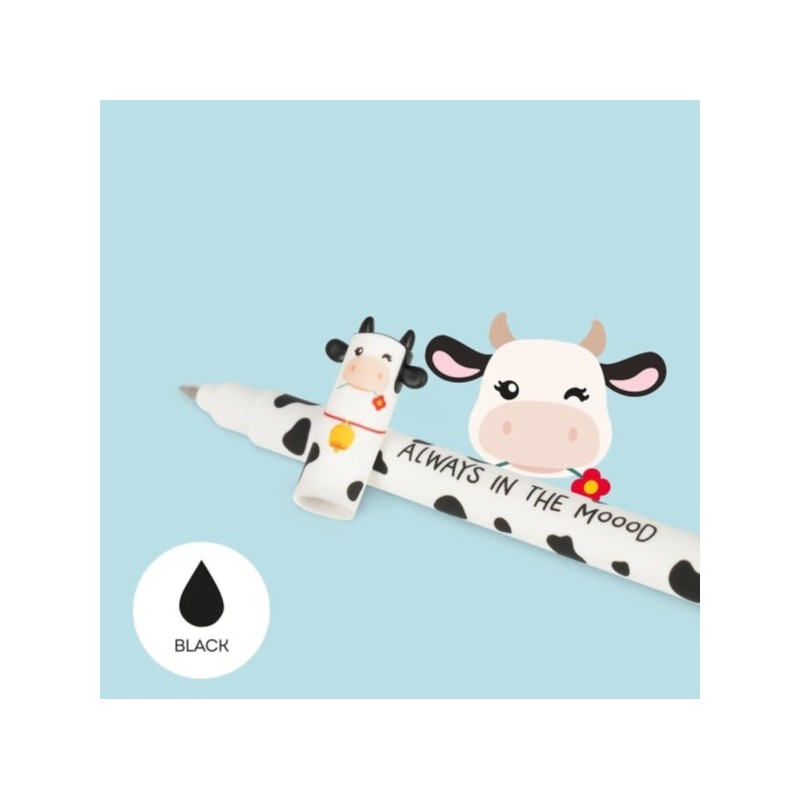 STYLO A ENCRE GEL EFFACABLE VACHE