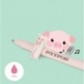 STYLO A ENCRE GEL EFFACABLE COCHON MICRO