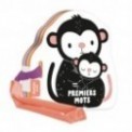 MON PREMIER LIVRE POUSSETTE EN NOIR ET BLANC - PREMIERS MOTS