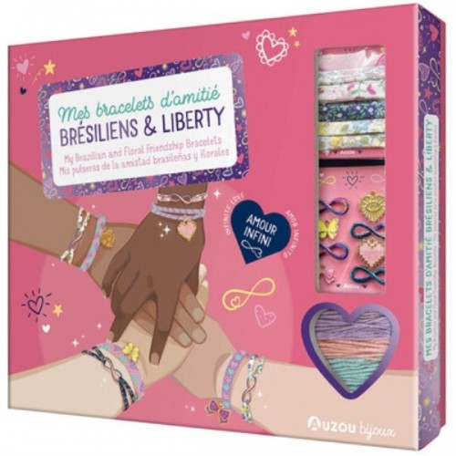 MES BRACELETS D&#039;AMITIE BRESILIENS ET LIBERTY - AMOUR INFINI