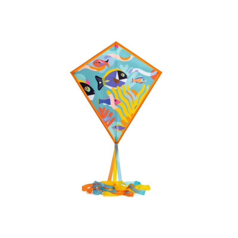 CERF VOLANT POISSONS