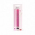 STYLO A ENCRE GEL EFFACABLE - 3 RECHARGES ROSE