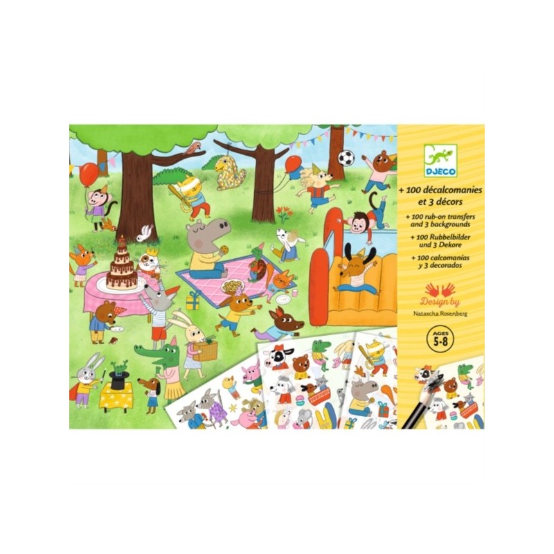 DECALCOMANIES C'EST LA FETE