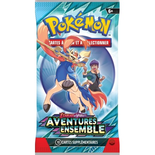 BLISTER DE 10 CARTES POKEMON AVENTURES ENSEMBLE